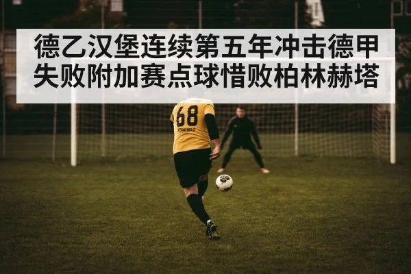 德乙汉堡连续第五年冲击德甲失败附加赛点球惜败柏林赫塔